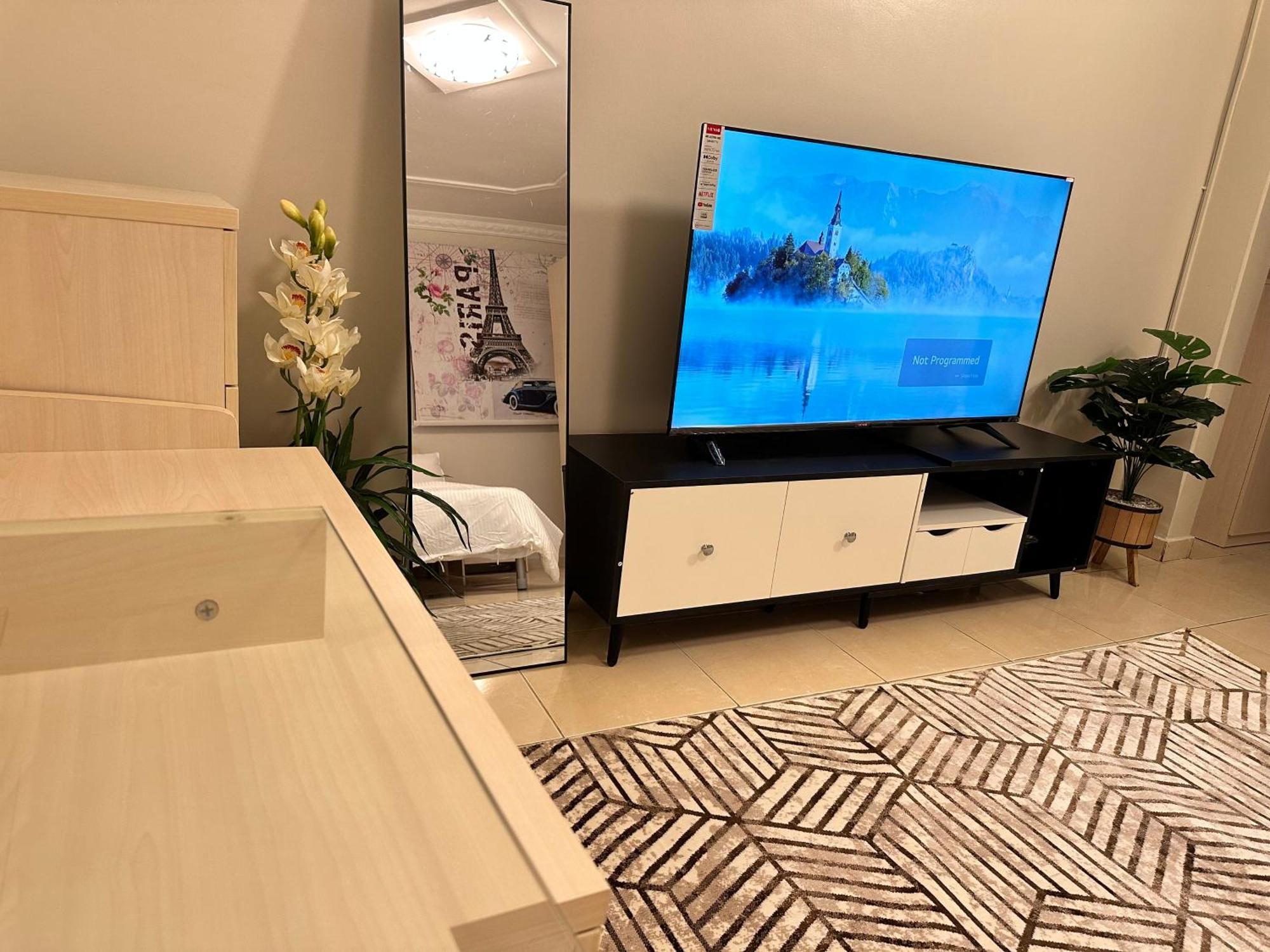 استديو رقم 8 بدخول ذاتي واثاث انيق *